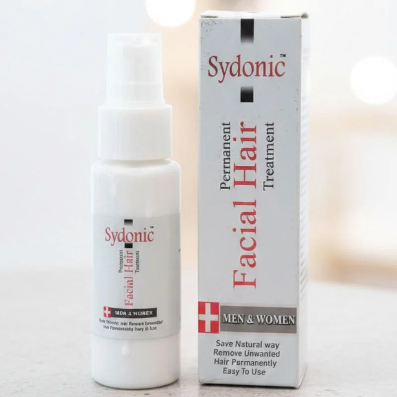 Sydonic Permanent Facial Hair Removal Treatment for Men & Women