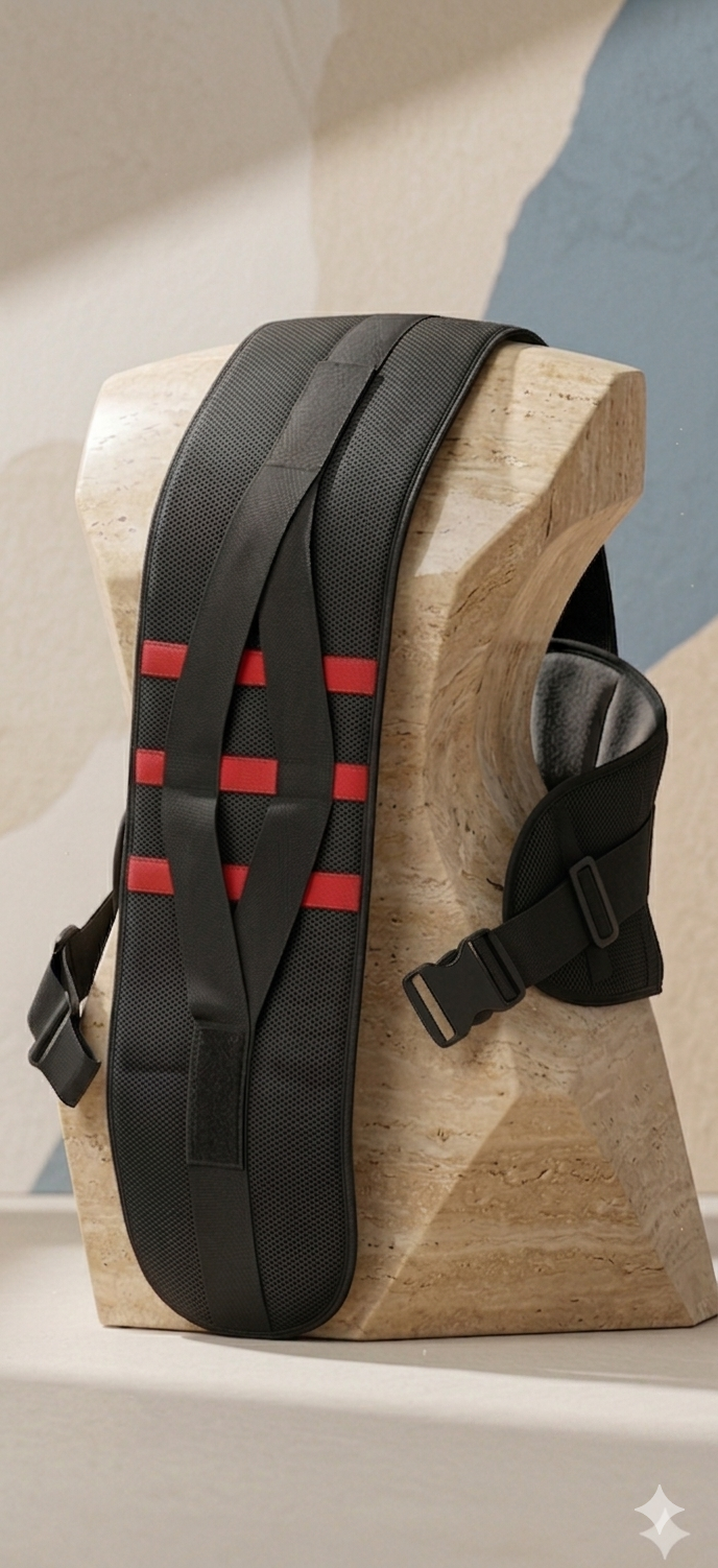 Ultimate Steel Rod Back Support & Tummy Trimmer Belt