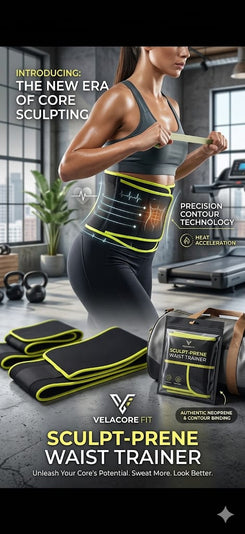 Premium Sweat Slim Belt – Adjustable Waist Trimmer & Core Support