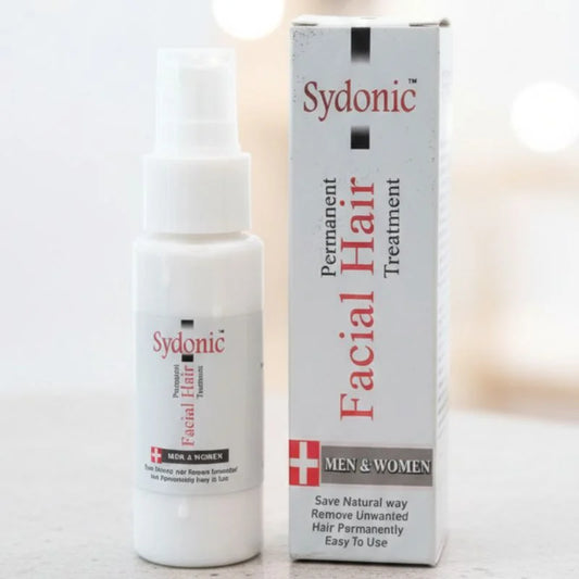 Sydonic Permanent Facial Hair Removal Treatment for Men & Women